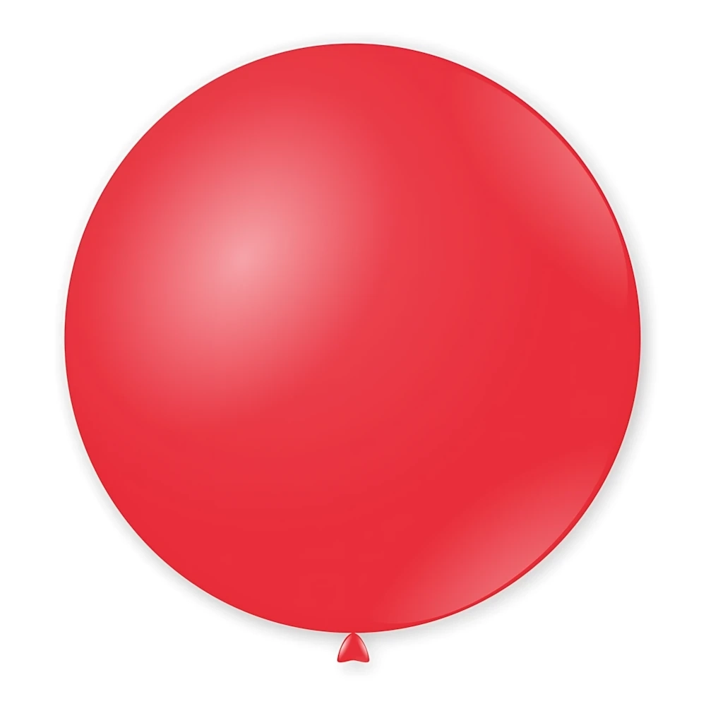 Palloncini classic line pastello 60" (159cm) rosso 19, 1pz.