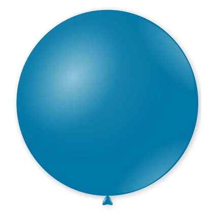 Palloncini classic line pastello 72" (180cm) blu 52, 1pz.