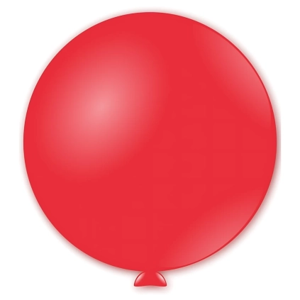 Palloncini collo largo prestigiatori classic line pastello 72" (180cm) rosso 19, 1pz.