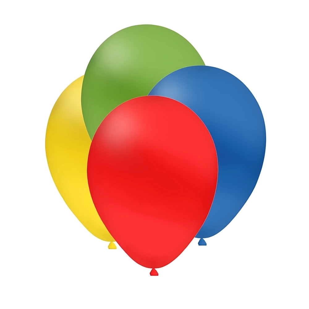 Palloncini classic line pastello 10" (26cm) assortiti, 100pz.