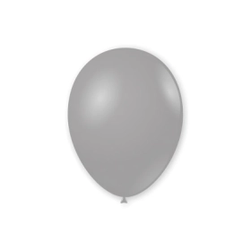 Palloncini classic line pastello 10" (26cm) grigio 17, 100pz.