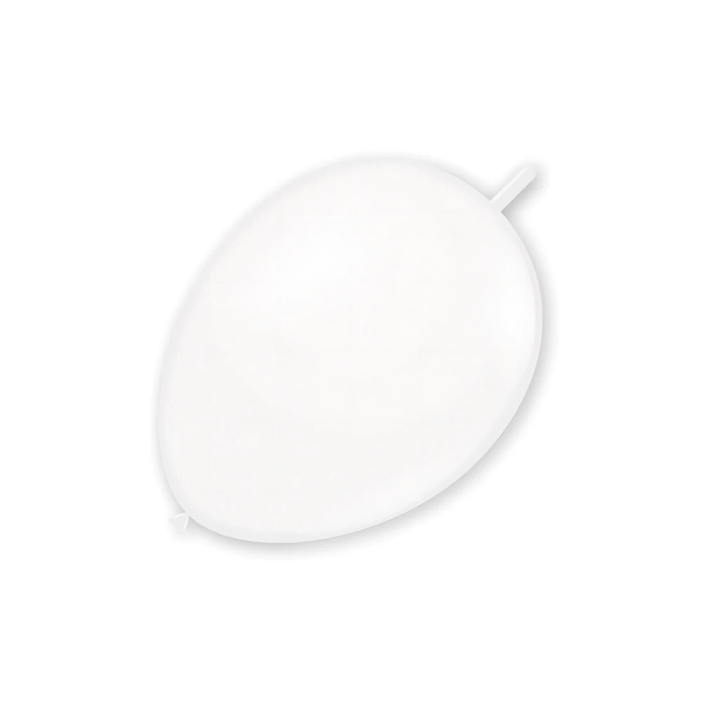Palloncini link classic line pastello 13" (33cm) bianco 10, 100pz.