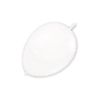 Palloncini link classic line pastello 13" (33cm) bianco 10, 100pz.