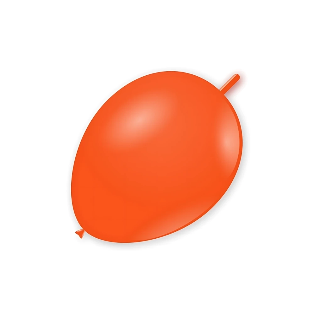 Palloncini link classic line pastello 13" (33cm) arancio 14, 100pz.