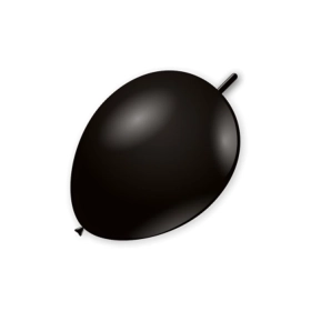 Palloncini link classic line pastello 13" (33cm) nero 15, 100pz.