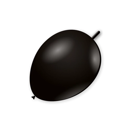 Palloncini link classic line pastello 13" (33cm) nero 15, 100pz.