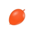 Palloncini link classic line pastello 6" (15cm) arancio 14, 100pz.