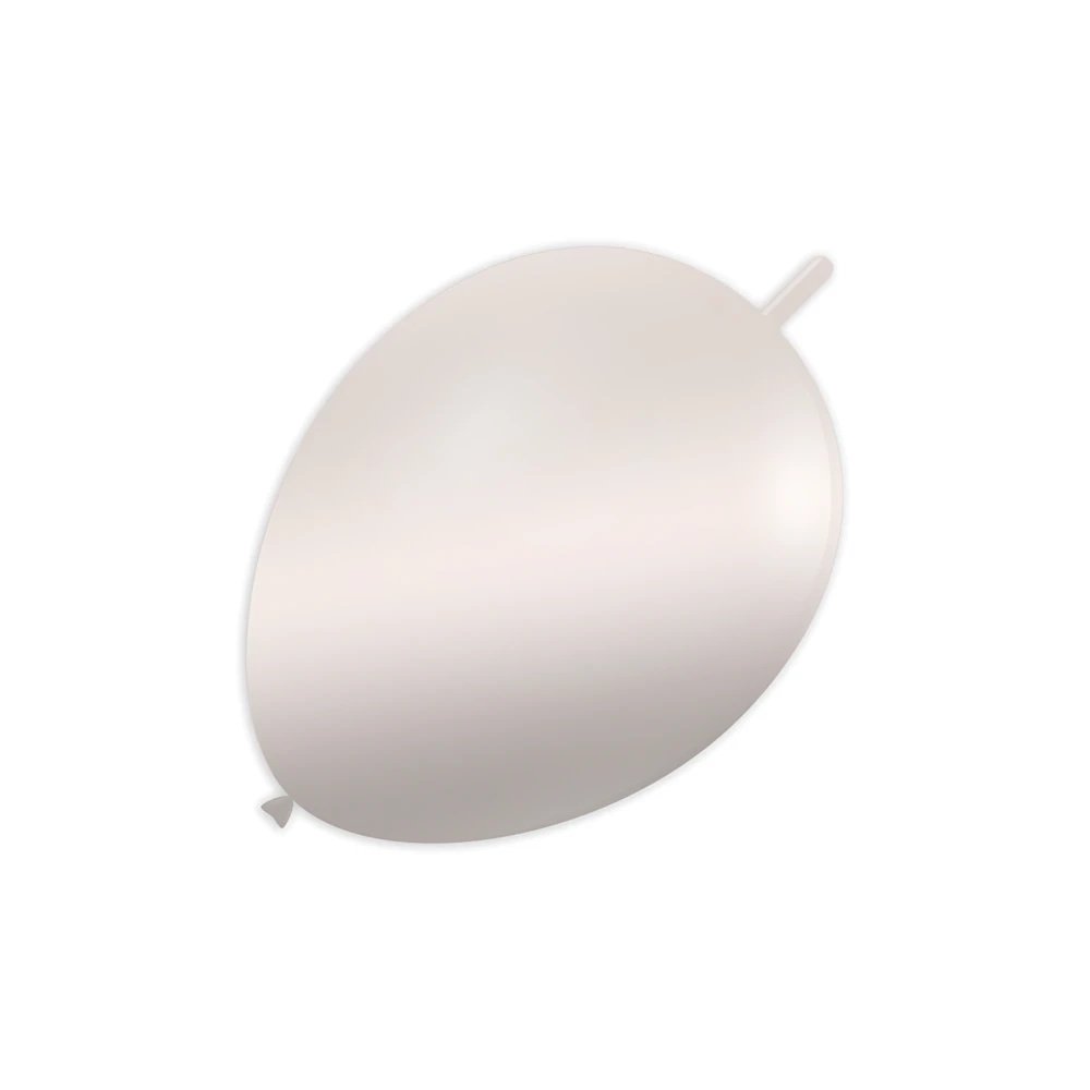 Palloncini link classic line metallizzati 13" (33cm) perla 60, 100pz.