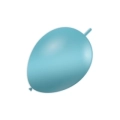 Palloncini link classic line metallizzati 13" (33cm) celeste 80, 100pz.