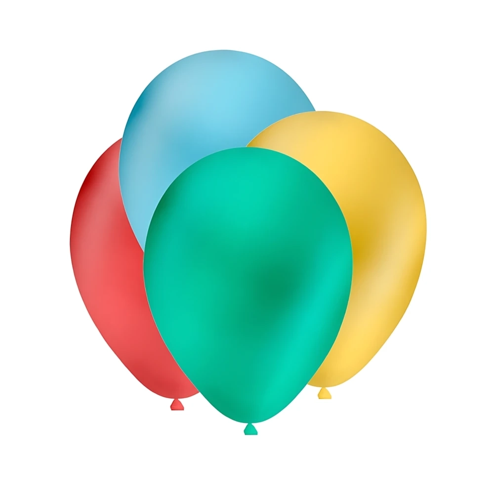 Palloncini classic line metallizzati 12" (30cm) assortiti, 100pz.