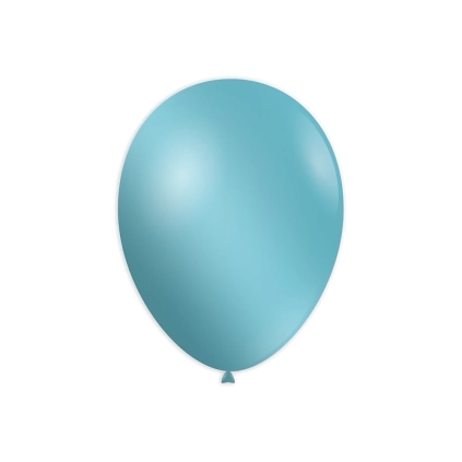 Palloncini classic line metallizzati 12" (30cm) celeste 80, 100pz.