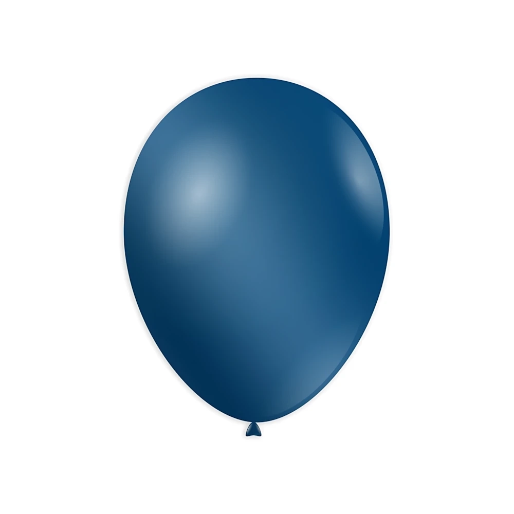Palloncini classic line metallizzati 13" (33cm) blu 54, 100pz.