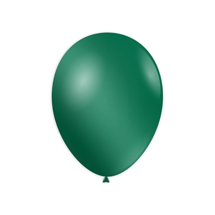 Palloncini classic line metallizzati 13" (33cm) verde 55, 100pz.