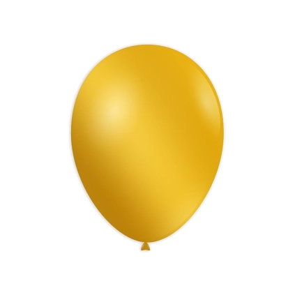 Palloncini classic line metallizzati 13" (33cm) giallo 64, 100pz.