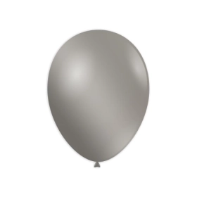 Palloncini classic line metallizzati 13" (33cm) argento 68, 100pz.
