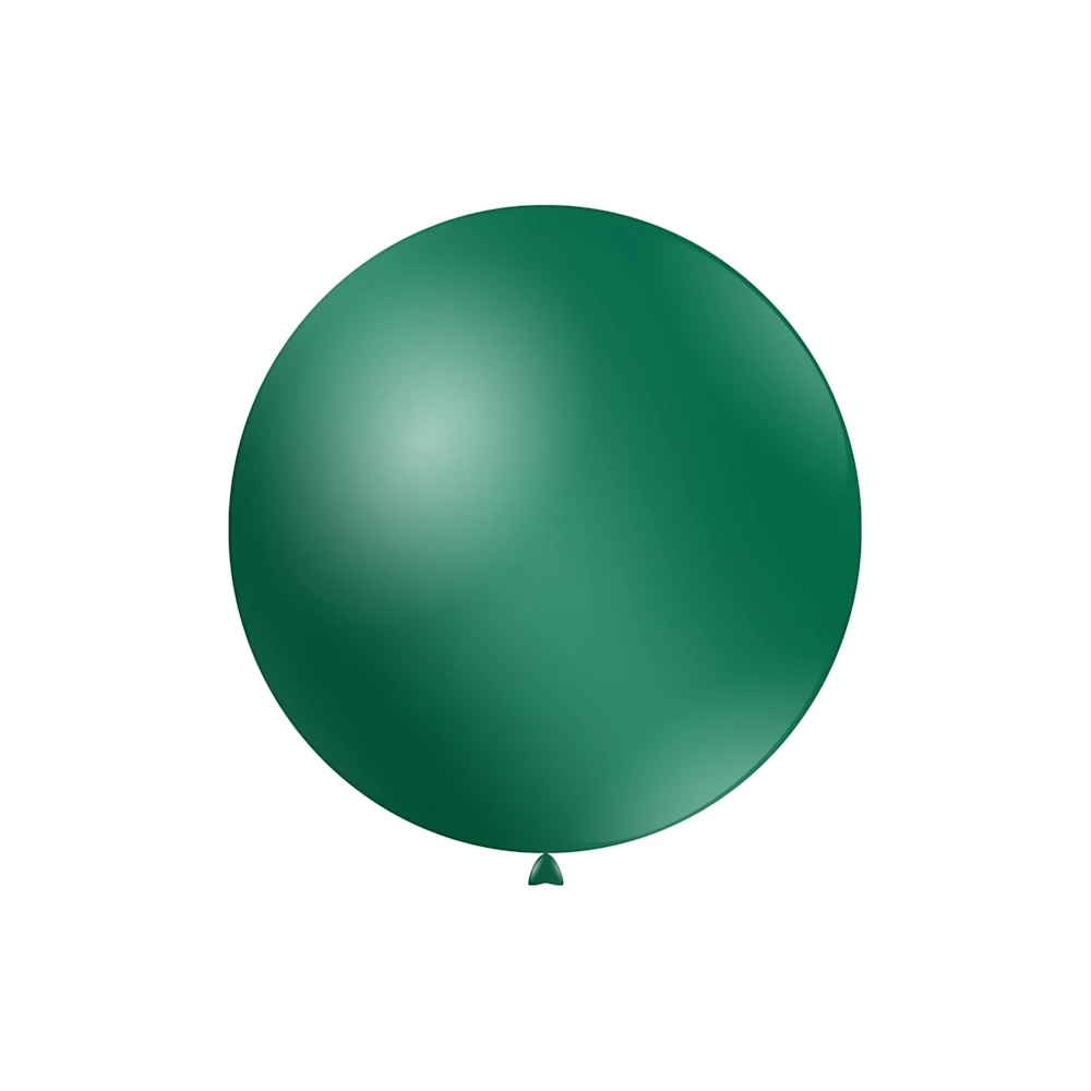 Palloncini classic line metallizzati 15" (38cm) verde 55, 50pz.