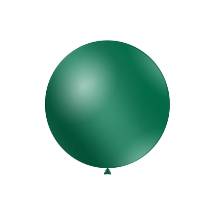 Palloncini classic line metallizzati 15" (38cm) verde 55, 50pz.
