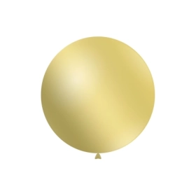 Palloncini classic line metallizzati 15" (38cm) mostarda 65, 50pz.
