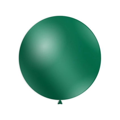 Palloncini classic line metallizzati 33" (86cm) verde 55, 1pz.