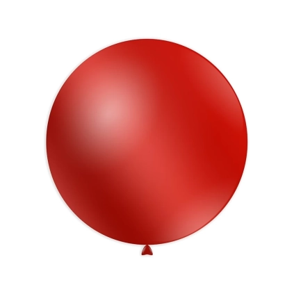 Palloncini classic line metallizzati 33" (86cm) rosso scuro 63, 1pz.