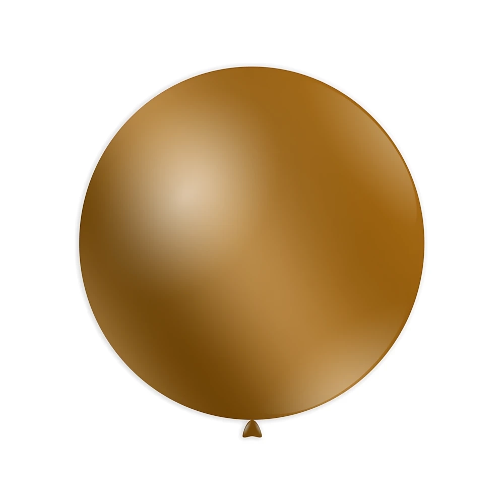 Palloncini classic line metallizzati 33" (86cm) oro 66, 1pz.