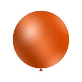 Palloncini classic line metallizzati 33" (86cm) arancio 70, 1pz.