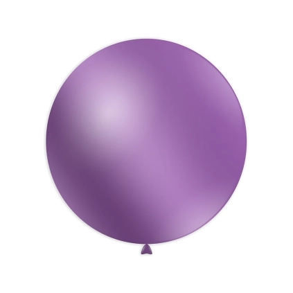 Palloncini classic line metallizzati 33" (86cm) lavanda 73, 1pz.
