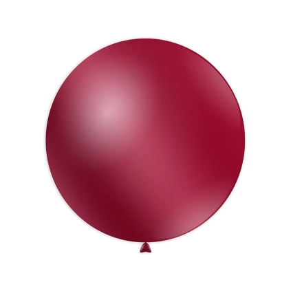 Palloncini classic line metallizzati 33" (86cm) bordò melograno 76, 1pz.