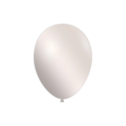 Palloncini classic line metallizzati 10" (26cm) perla 60, 100pz.