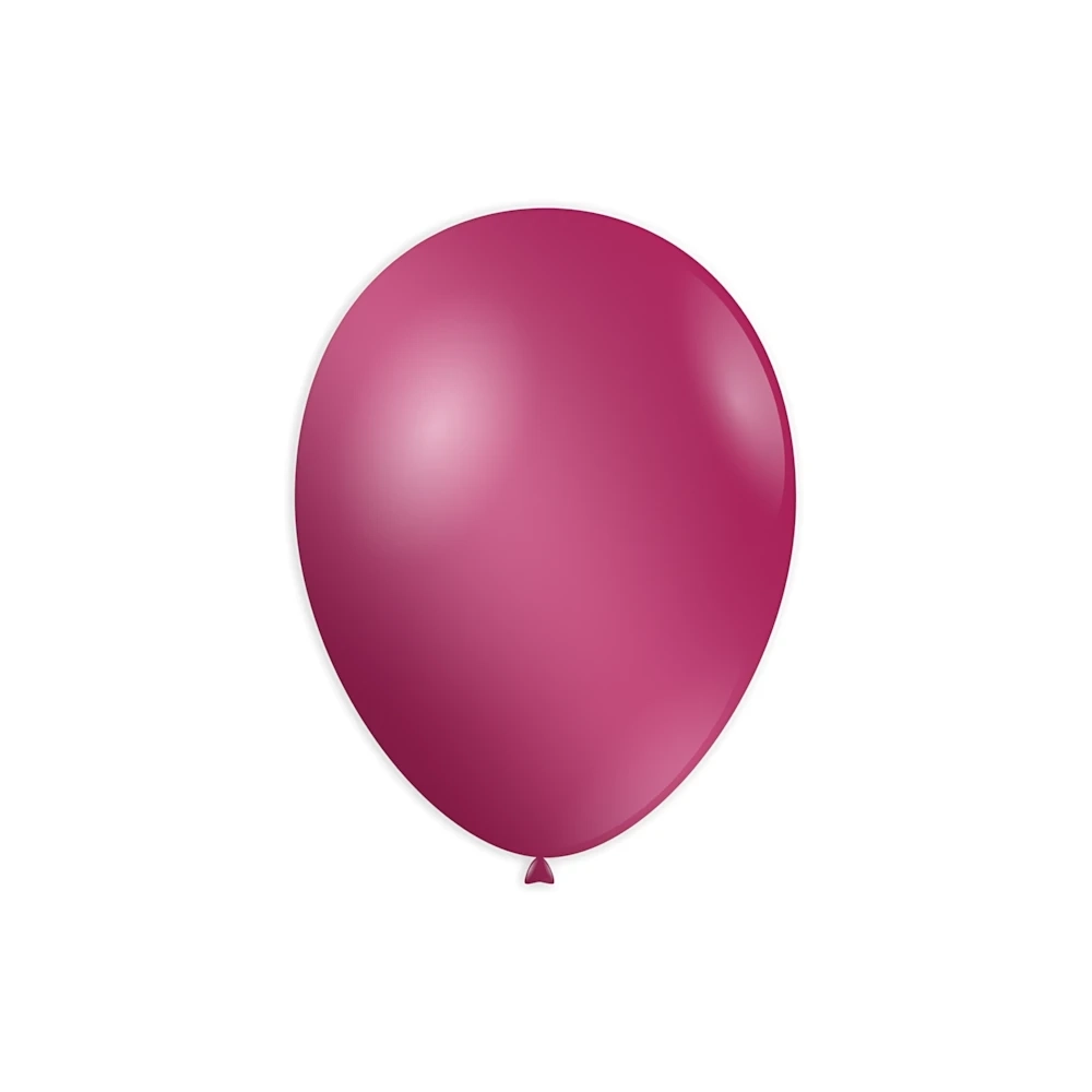 Palloncini classic line metallizzati 10" (26cm) fucsia 67, 100pz.