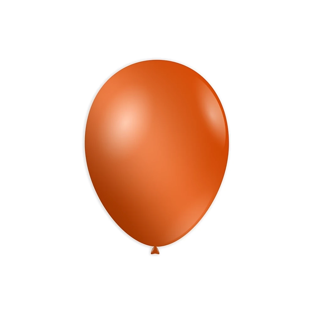 Palloncini classic line metallizzati 10" (26cm) arancio 70, 100pz.