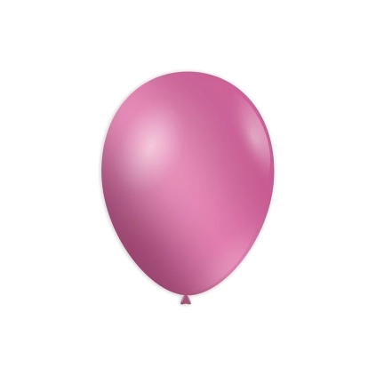 Palloncini classic line metallizzati 10" (26cm) rosa 74, 100pz.