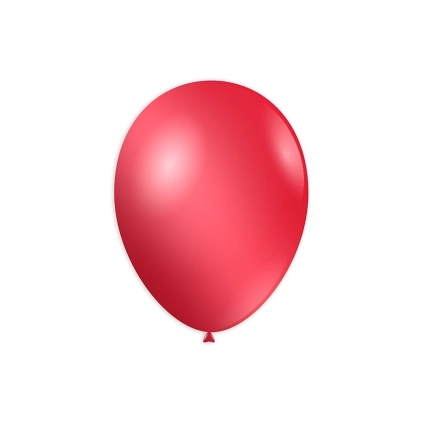 Palloncini classic line metallizzati 10" (26cm) rosso 78, 100pz.