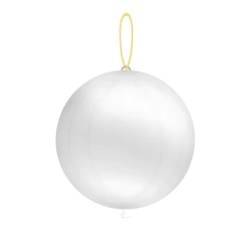 Palloncini punchball classic line pastello 18" (46cm) bianco 10, 50pz.