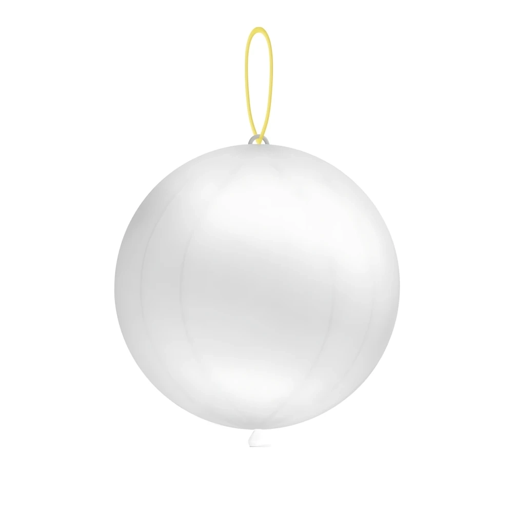 Palloncini punchball classic line pastello 18" (46cm) bianco 10, 50pz.
