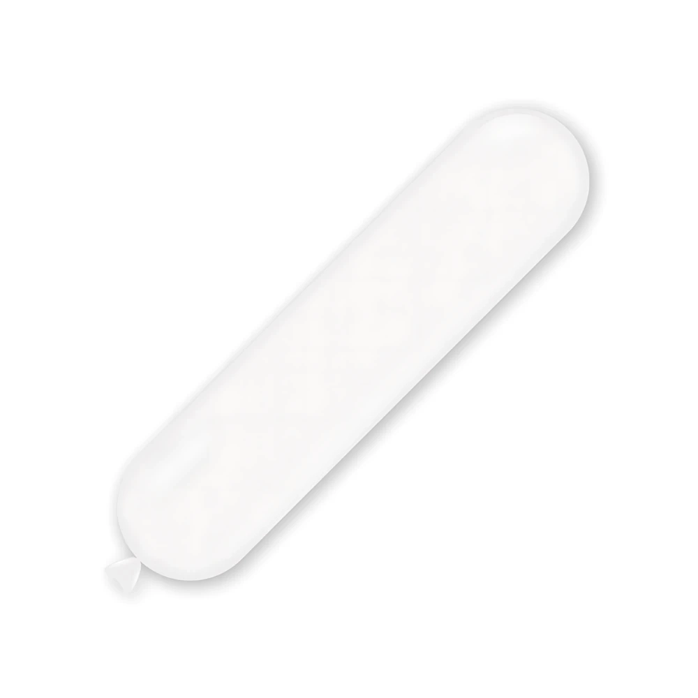 Palloncini zeppelin classic line pastello 42x170x130cm bianco 10, 1pz.