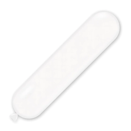 Palloncini zeppelin classic line pastello 53x250x160cm bianco 10, 1pz.