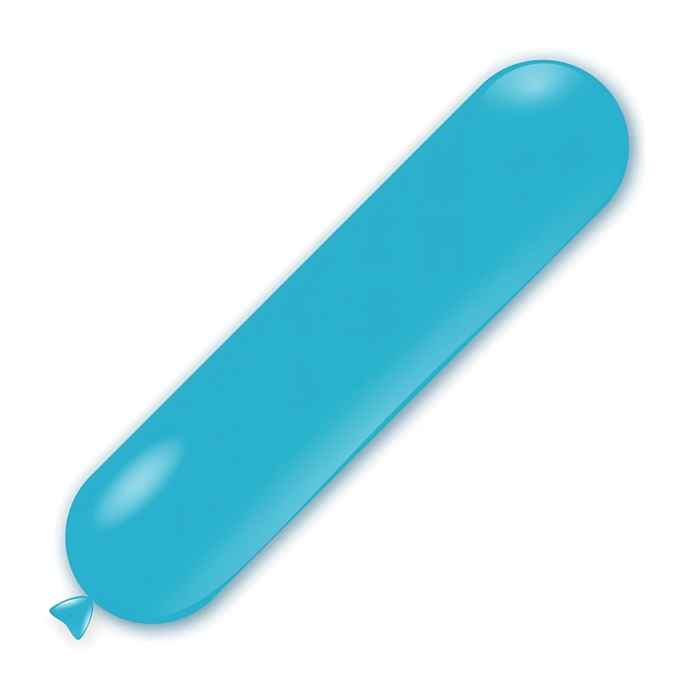 Palloncini zeppelin classic line pastello 53x250x160cm celeste 46, 1pz.