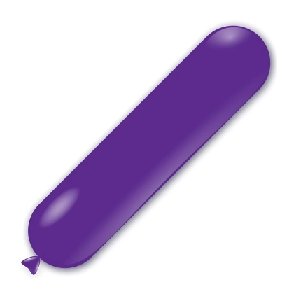 Palloncini zeppelin classic line pastello 53x250x160cm viola 84, 1pz.