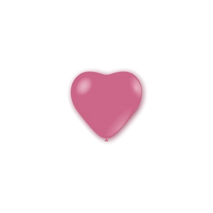 Palloncini cuore classic line pastello 5" (13cm) rosa 26, 100pz.