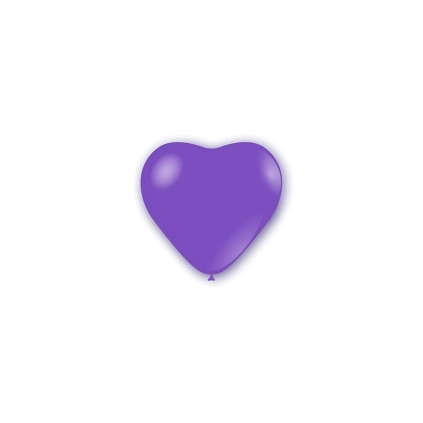 Palloncini cuore classic line pastello 5" (13cm) lavanda 49, 100pz.