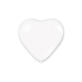 Palloncini cuore classic line pastello 17" (43cm) bianco 10, 50pz.
