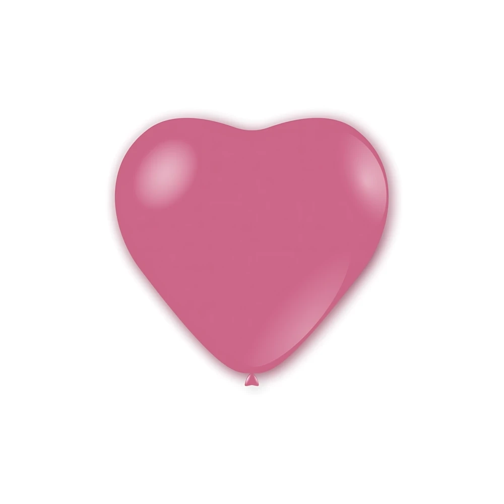 Palloncini cuore classic line pastello 17" (43cm) rosa 26, 50pz.