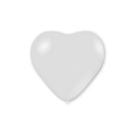 Palloncini cuore classic line cristallo 17" (43cm) trasparente 57, 50pz.