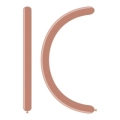 Palloncini modellabili D4 260 classic line metallizzati rosa gold 81, 100pz.