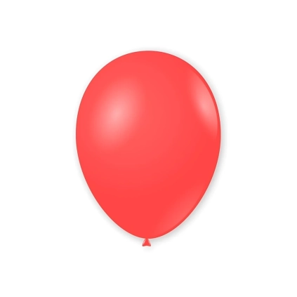 Palloncini classic line pastello 12" (30cm) rosso corallo 45, 100pz.