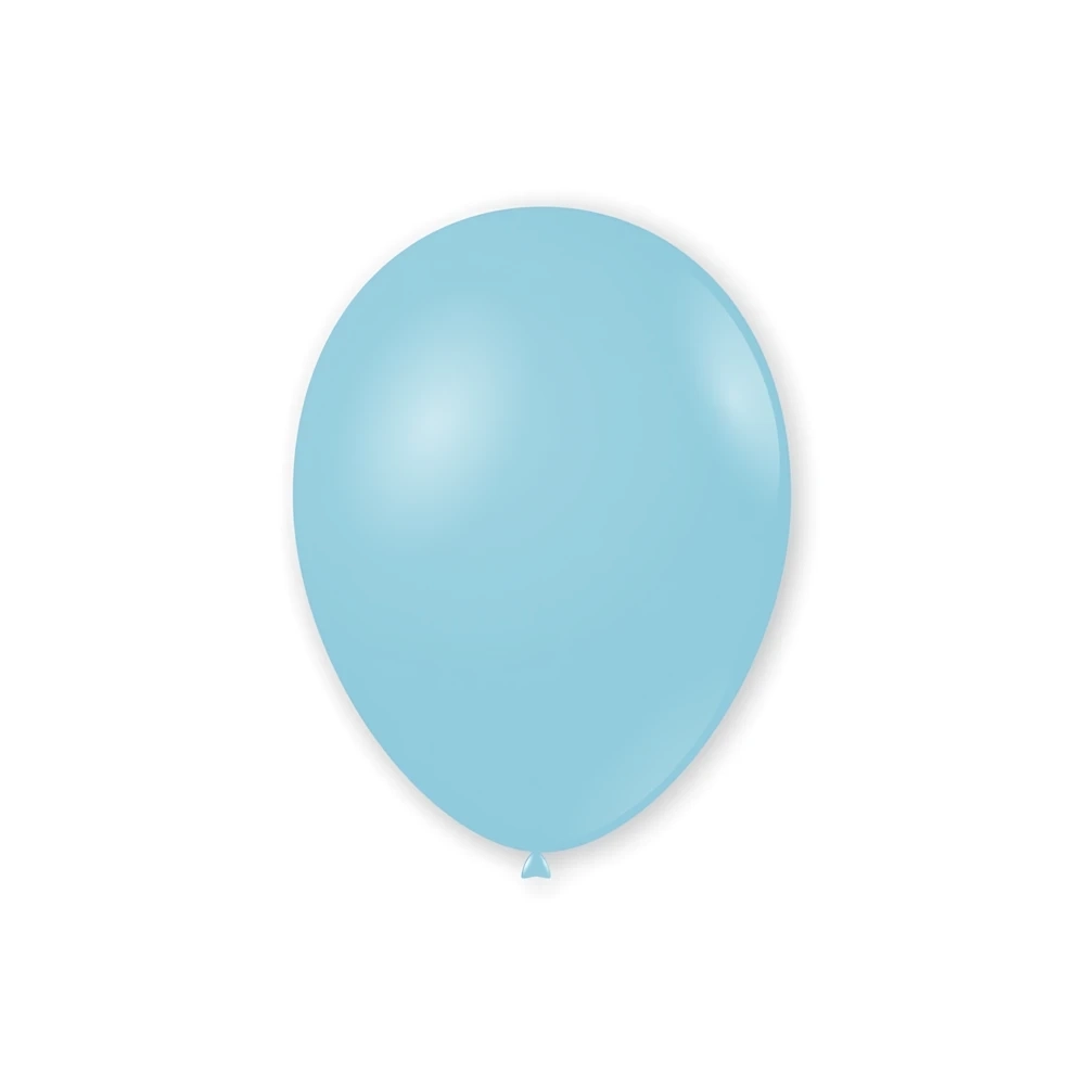 Palloncini classic line pastello 10" (26cm) celeste baby 39, 100pz.