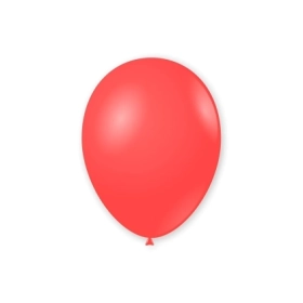 Palloncini classic line pastello 10" (26cm) rosso corallo 45, 100pz.
