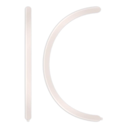 Palloncini modellabili D2 160 classic line metallizzati perla 60, 100pz.