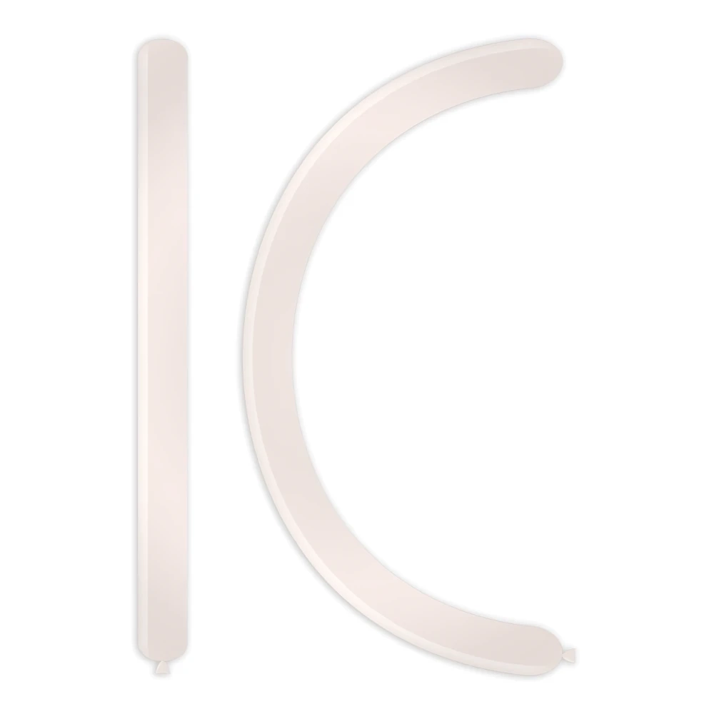 Palloncini modellabili D4 260 classic line metallizzati perla 60, 100pz.